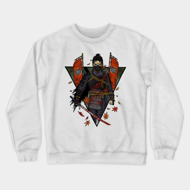 ghost of tsushima Crewneck Sweatshirt by sample the dragon